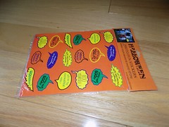Halloween Paper Magic Group Vintage 1997 Stickers Sealed Sayings Photo Fun