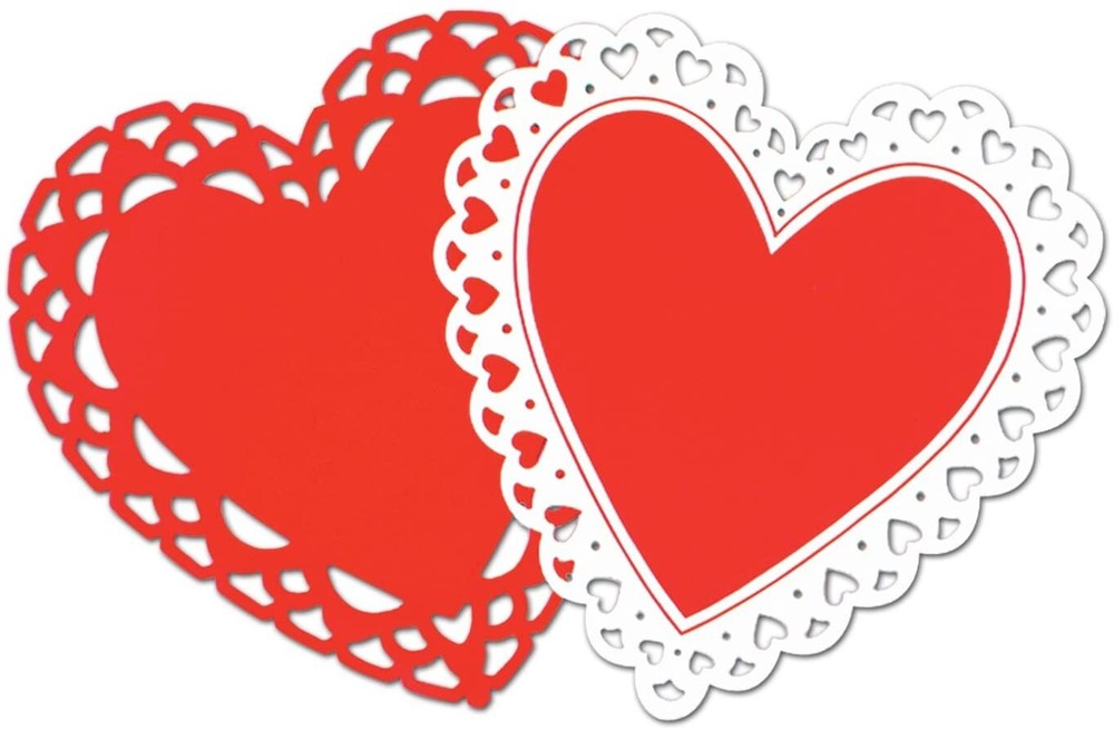 PMU Heart Silhouettes 15 Inches (24/Pkg) Pkg/1