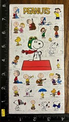 FRIENDSHIP PEANUTS SNOOPY & FRIENDS, ONE SHEET BEAUTIFUL STICKERS #SNOOPY