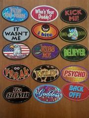 Vintage Lot Of 15 90s Attitude Stickers Wild Bad Dog Freak Wild Vending Oval