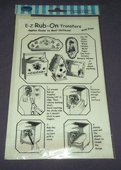 E-Z RUB -ON TRANSFERS SAILBOAT – ACID FREE #MAL-202 – NEW