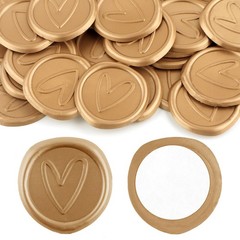 30pcs Love Wax Seal Stickers Self-Adhesive Wedding Invitation Envelope Seal