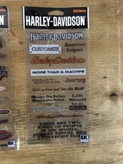 Vintage Harley Davidson Stickers 2004 13 stickers Lot of 2 Packs