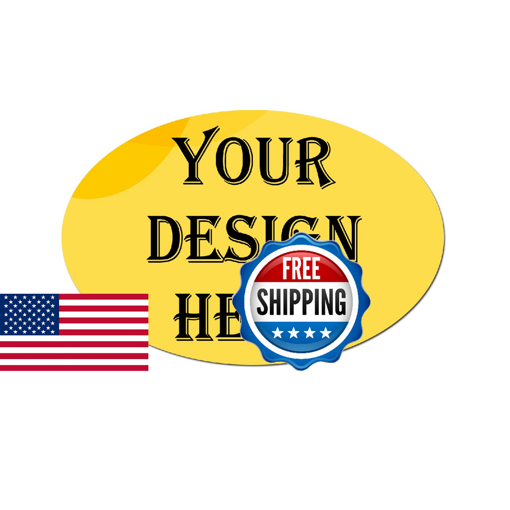JOVELLO 100-1000 Custom Stickers – Personalized Labels Stickers with Image Logo