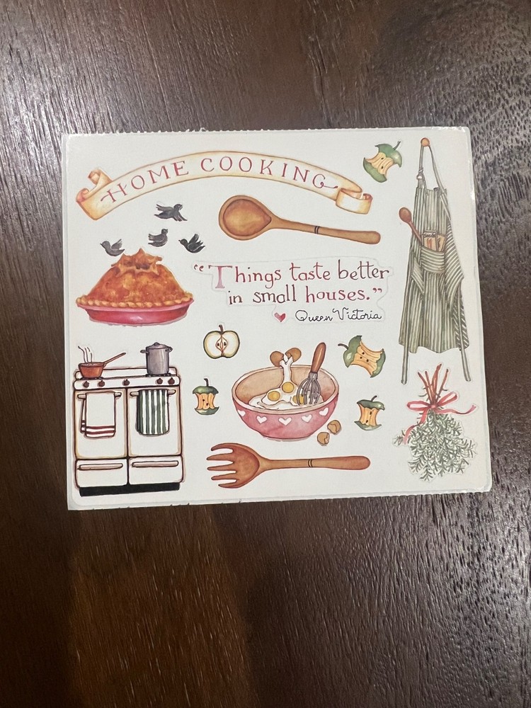 Susan Branch Sticker Sheet Home Cooking 12702