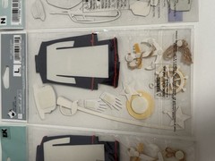Jolee’s Sticko EK Success Scrapbooking Embellishments Lot Military Wedding.