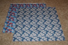 Reminisce Design 12×12 Double Sided Paper (2) ~ Vintage Paradise…..Flowers