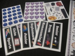 Scrapbooking Lot Gr Lengths Buttons, Buildings, School, Music, Patriotic, Pastel