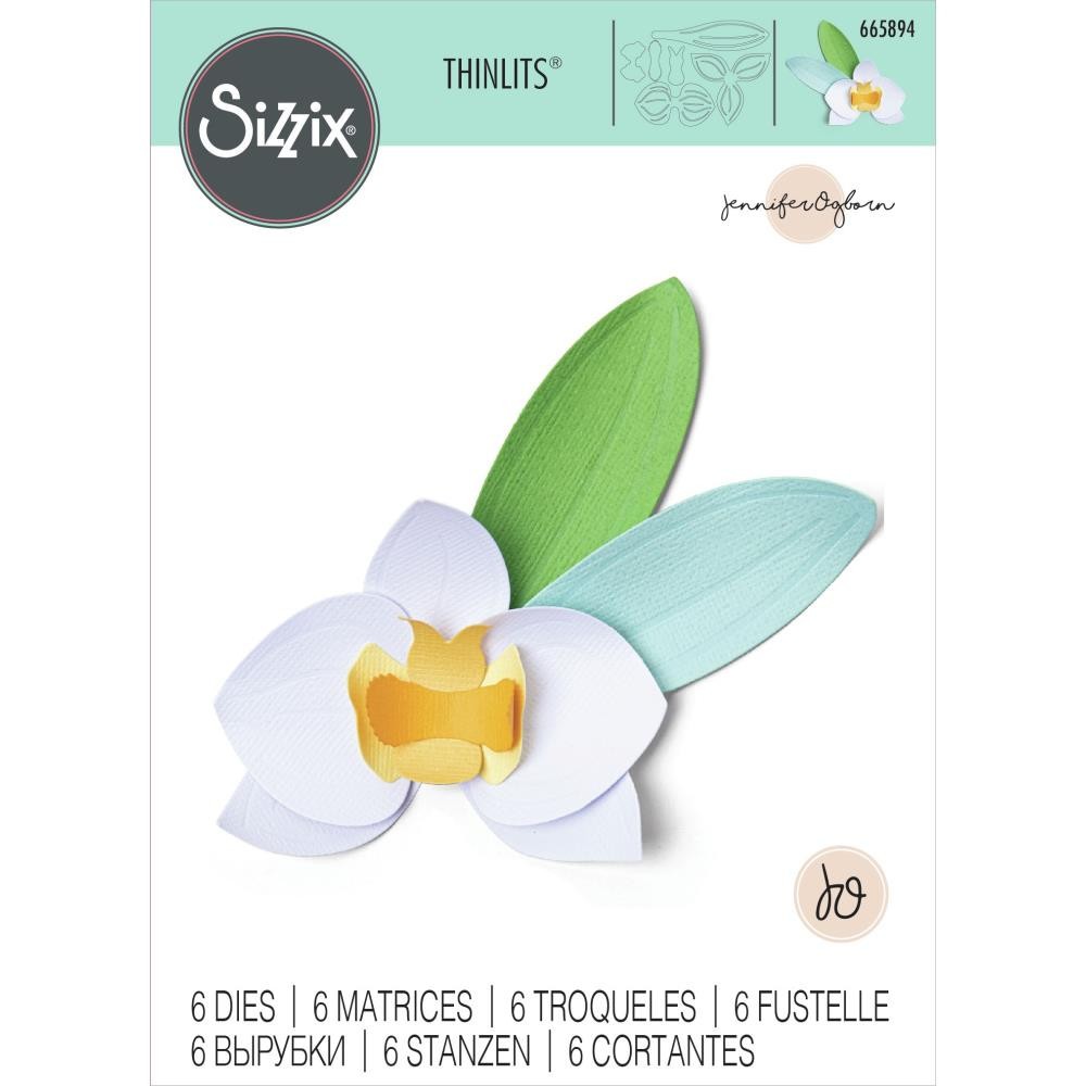 Sizzix Cutting Die – THINLITS – ORCHID – #665894