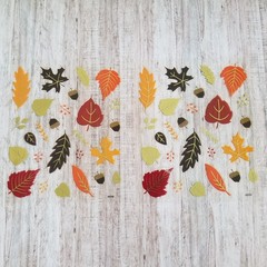 Craft Stickers Sticker Sheets Fall Autumn Leaves Acorn for Crafts Cards