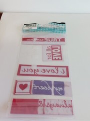 Lot of 5 Scrapbook Sticker Decoration Sheets Medical Movies Love Romance Hearts