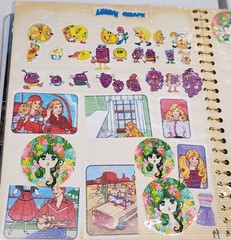 Hawaii Hanauma Bay Album Puffy Scratch N Sniff Hello Kitty Stickers Collection