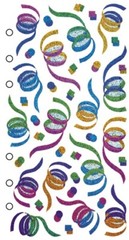 STICKO STICKERS – EK SUCCESS – CONFETTI – 39 PIECES