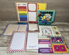Huge Lot 40 Stationary, Postcards Post-its Greeting Cards Notepads DieCuts 7lbs.