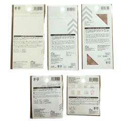 Japanese Sakura Stationery Set DAISO Cherry Blossom Sticker & Memo Card 5pcs