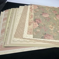 K&Company K&Co Isabella Scrapbooking Stickers Kit Paper Tags Vellum Flowers