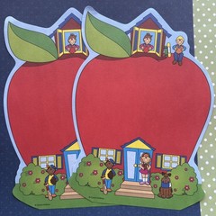 Vintage 90s Carson Dellosa Novel Notes Stationary Sheets School Bus Lot