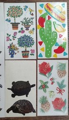 Frances Meyer Sticker Lot Full Partial Sheets Vintage Baby Christmas Tools S69