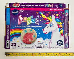 Lisa Frank 1885 Sticker Set Markie Unicorn Sugar Cookie Box Beauty Bits Vintage