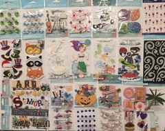 Lot of 29 packs All JOLEE’S BOUTIQUE Dimensional Scrapbooking Stickers