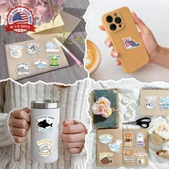 200 Pcs Cute Animal Stickers Bulk.Inspirational Stickers Packs for Boys Adults T