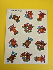 Vintage Trend Enterprises Scratch And Sniff Stinky Stickers Sheet 80’s