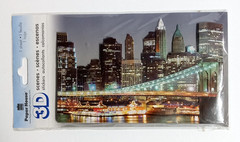 Scrapbooking Sticker Lot of 2 Packages New York City NYC Skyline Dimensional