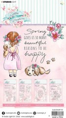 STUDIO LIGHT – ACRYLIC STAMPS – PUPPY LOVE