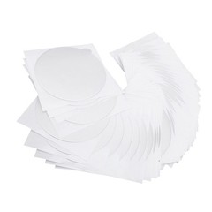 2-50PCS Aluminum Foil Seal Stickers Strong Self Adhesive Seal For Packaging