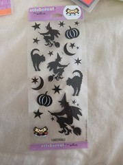 Vintage Halloween Scrapbook Sticker Multi-Brand Theme Pack Lot of 7