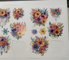 Paper Rose Scrapbooking LOT 12 x 12 Paper & Die Cuts