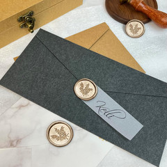 25Pcs Wax Seal Stickers Handmade Envelope Seals Self Adhesive Wax Stickers for W