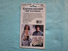 New Vintage 1984 Grape Jam 80s Scratch & Sniff Iron-ables Mark 1 Chicago ILL