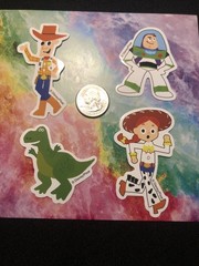 Disney Stickers – Disney Toy Story Lot of 4 Stickers.