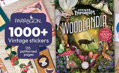 Woodland Vintage Sticker Book With 1000+ Stickers For Journaling Scrapbooking