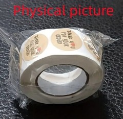 500pc/roll, Primary Color Kraft Paper, Self-adhesive Sealing, Packaging…