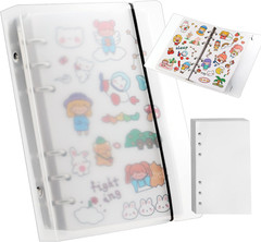 Reusable Sticker Book – 100 Sheet Sticker Collecting Album, plus Size
