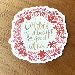COFFEE Stickers, 20pcs, cafe, coffee lovers beverage, decals, FREE Shipping*