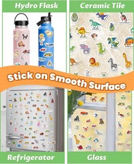 Educational Reusable Sticker Book for Toddlers – 6 Themes for Creative Play