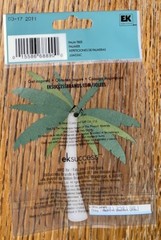 Jolees Tropical Palm Tree Coconuts Beach Ocean Vacation Sea 3D Scrapbook Sticker