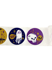 Trader Joe’s Roll Halloween Fall SK Stickers 2024? – 250 ? Round 1.5″ – READ