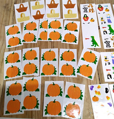 Mrs. Grossman’s VTG Stickers Lot Sheets Pumpkins Corn Fall Creative Memories