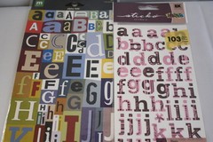 Lot of Scrapbooking Stickers Ek Sucess Making Memories Daisy Hill Soft Spoke