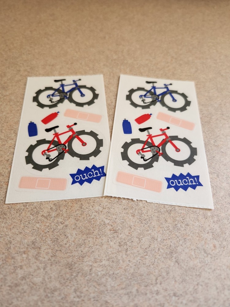 Frances Meyer~Biking~Stickers
