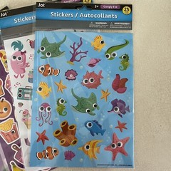 JOT GOOGLY EYE STICKERS~Lot of 5 Pkg’s, (total of 125 stickers) New Variety