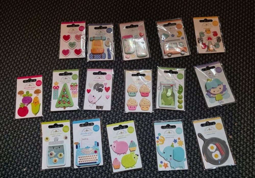 Doodlebug Pops stickers