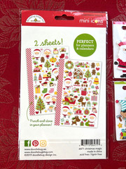 #812 – CHRISTMAS MAGIC RARE & OH WHAT FUN ELVES SANTA DOODLE-POPS STICKERS