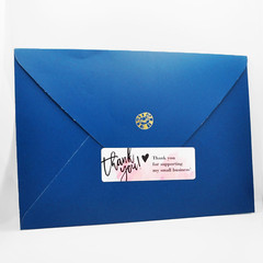 3 Rolls 1X3 Inch Thank You for Your Order Stickers for Packaging Gifts