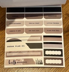 New VillaBeautifful “Aesthetic” 2021 Sticker Book (9) Pages VB Stickers
