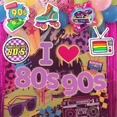 80s 90s Stickers for Adults Vintage Theme 70 Pcs